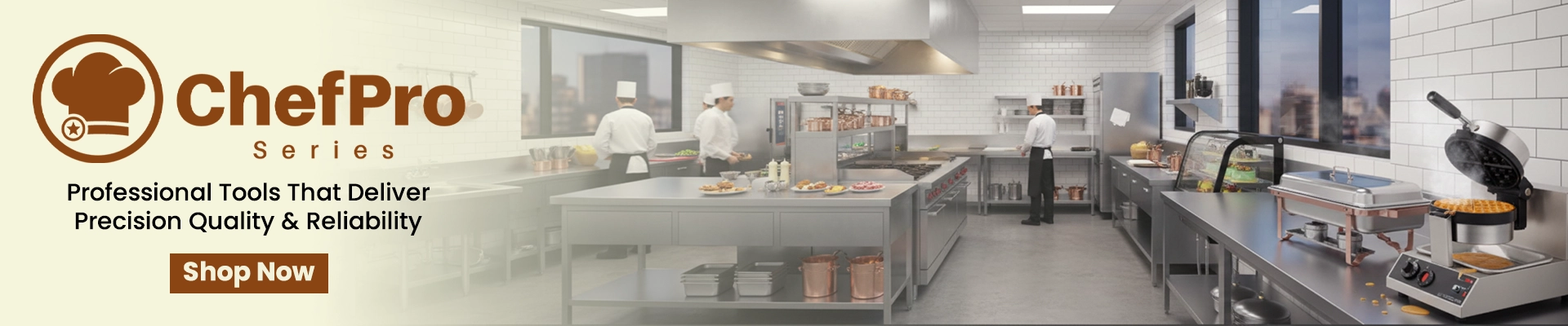 ChefPro Series brand banner